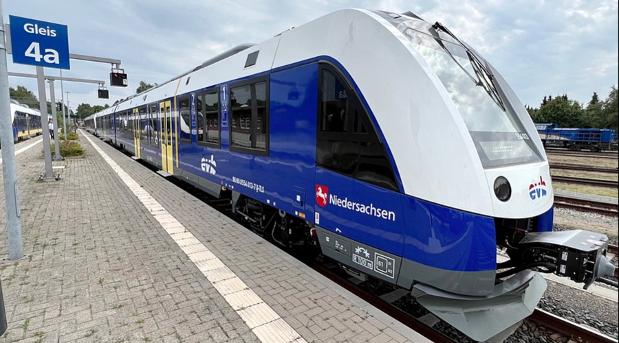 Hydrogen-powered train