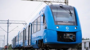 First hydrogen train
https://www.alstom.com/press-releases-news/2021/6/coradia-ilint-alstom-presents-worlds-first-hydrogen-passenger-train