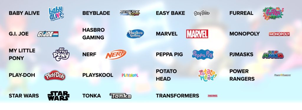 Hasbro brands