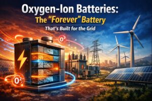 Oxygen-Ion Batteries: The "Forever" Battery That's Built for the Grid
