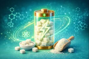 A Flow Battery Boosted by Simple Sugar