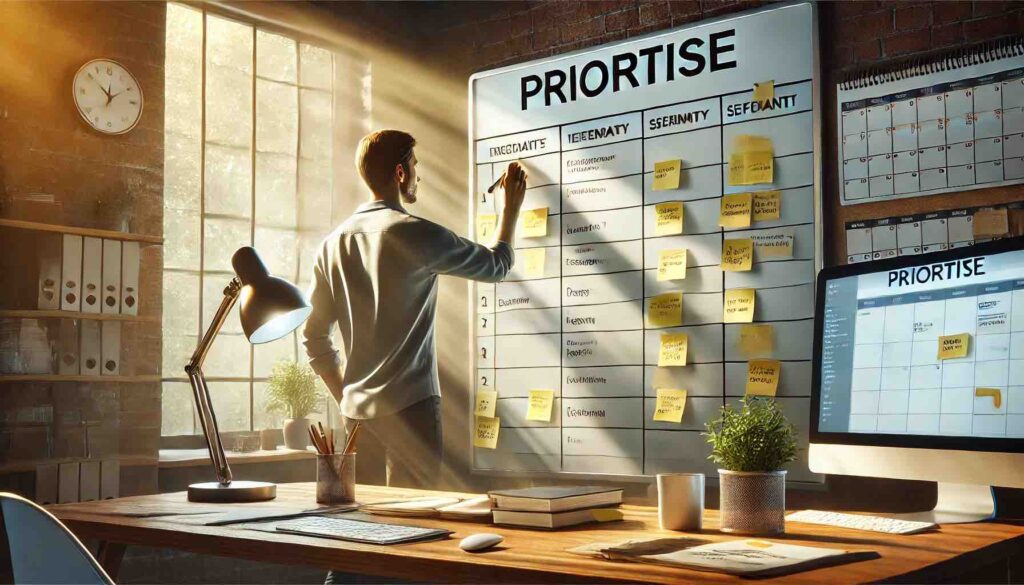 Tip 4: Prioritise