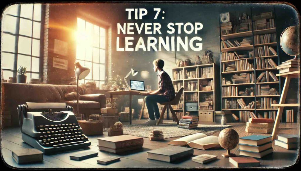 Never Stop Learning