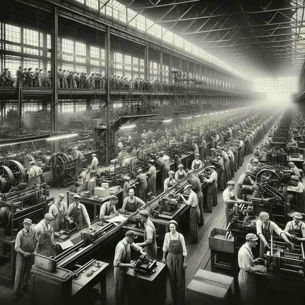 Factory during WWII