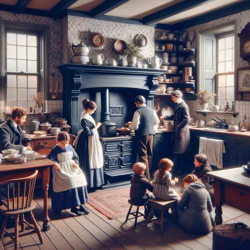 Victorian England Kitchen