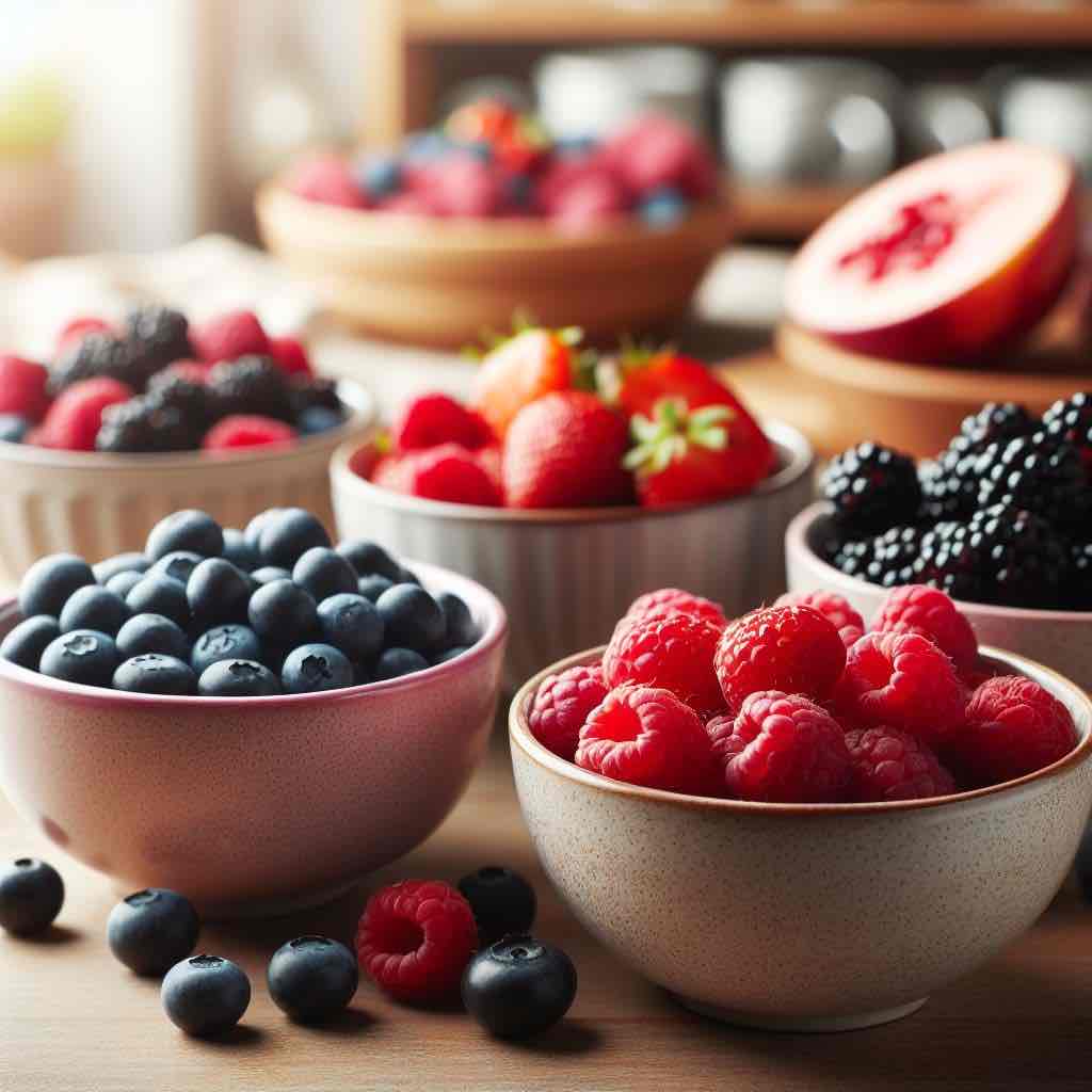 2. Berries: Antioxidant Superstars