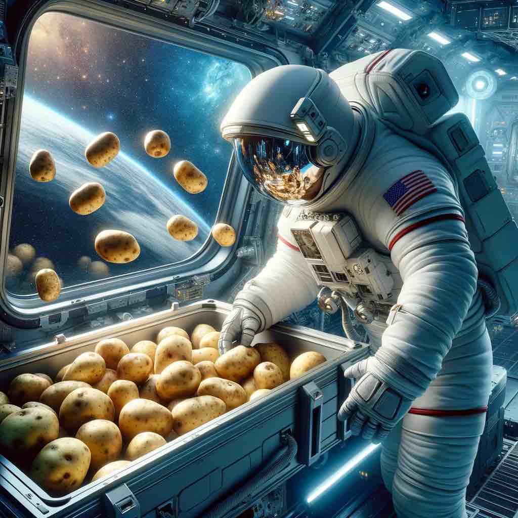 4. Potatoes in Space: NASA Experiment