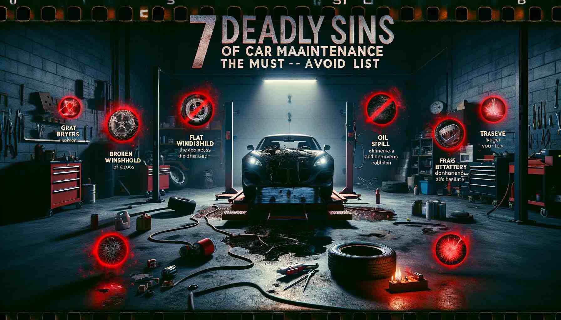 7 Deadly Sins of Car Maintenance