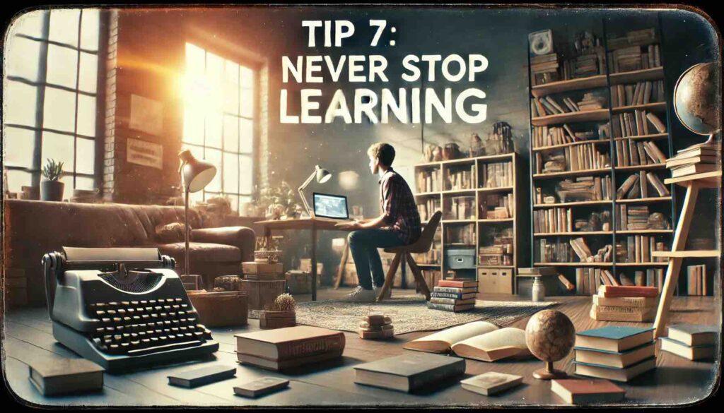 Tip 7: Never Stop Learning