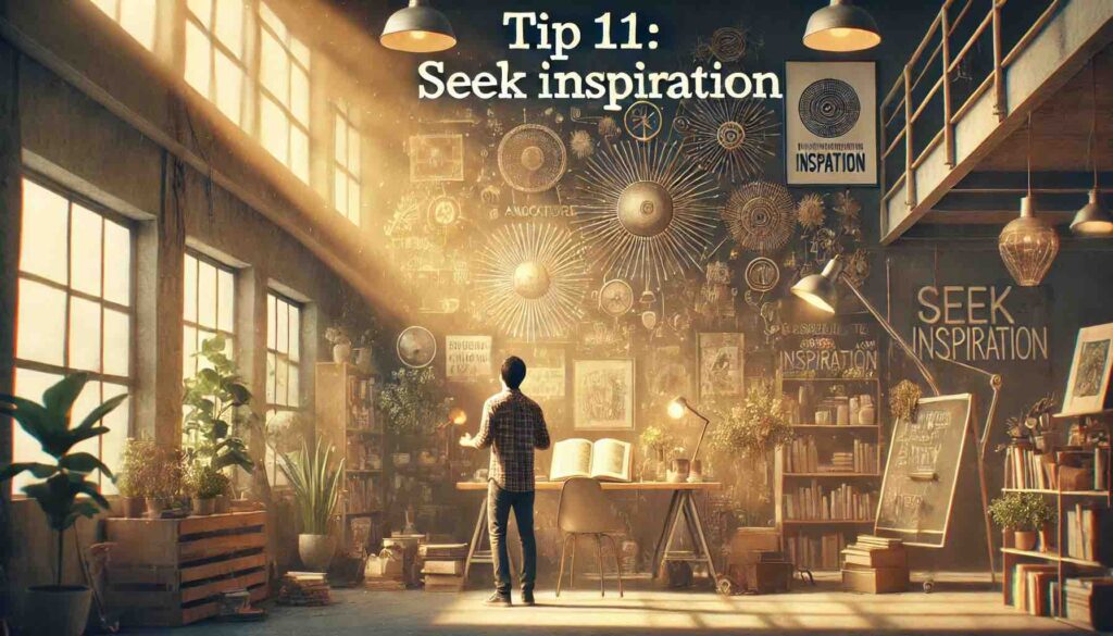 Tip 11: Seek Inspiration 