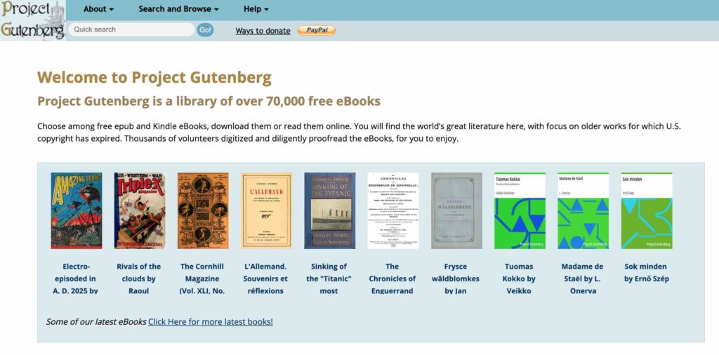 Project Gutenberg