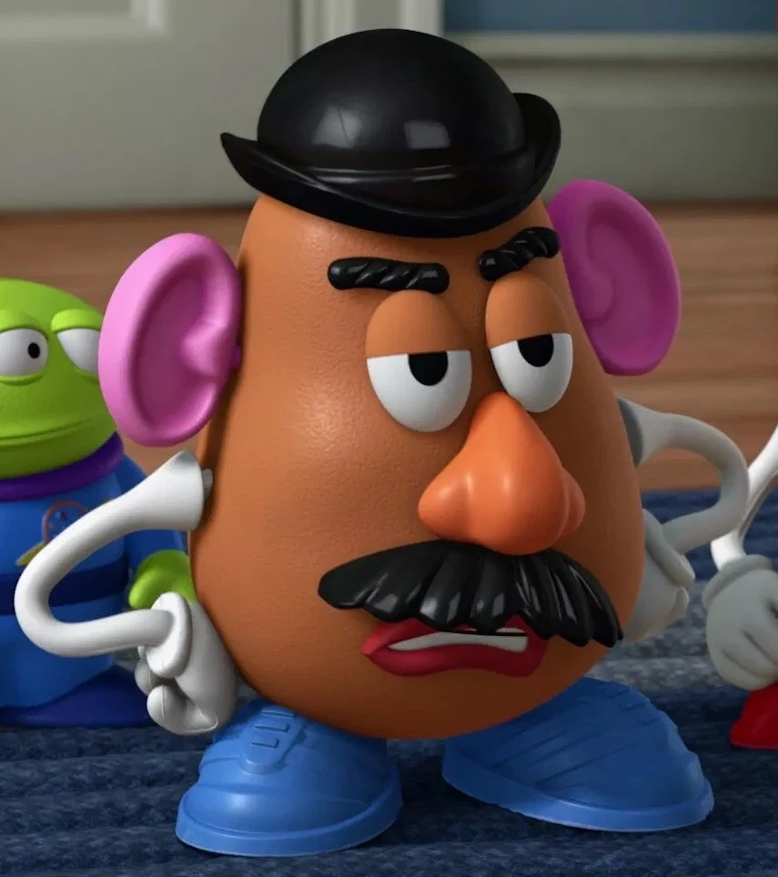 Mr Potato Head in Toy Story