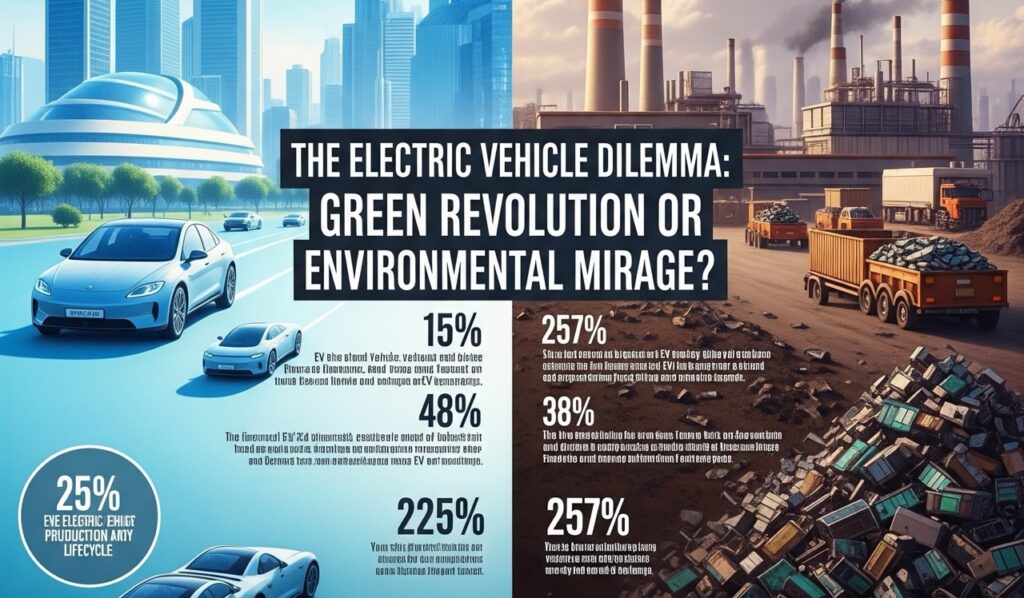 The Electric Vehicle Dilemma: Green Revolution or Environmental Mirage?
