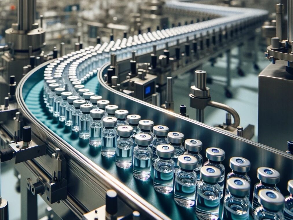 Vials - production line