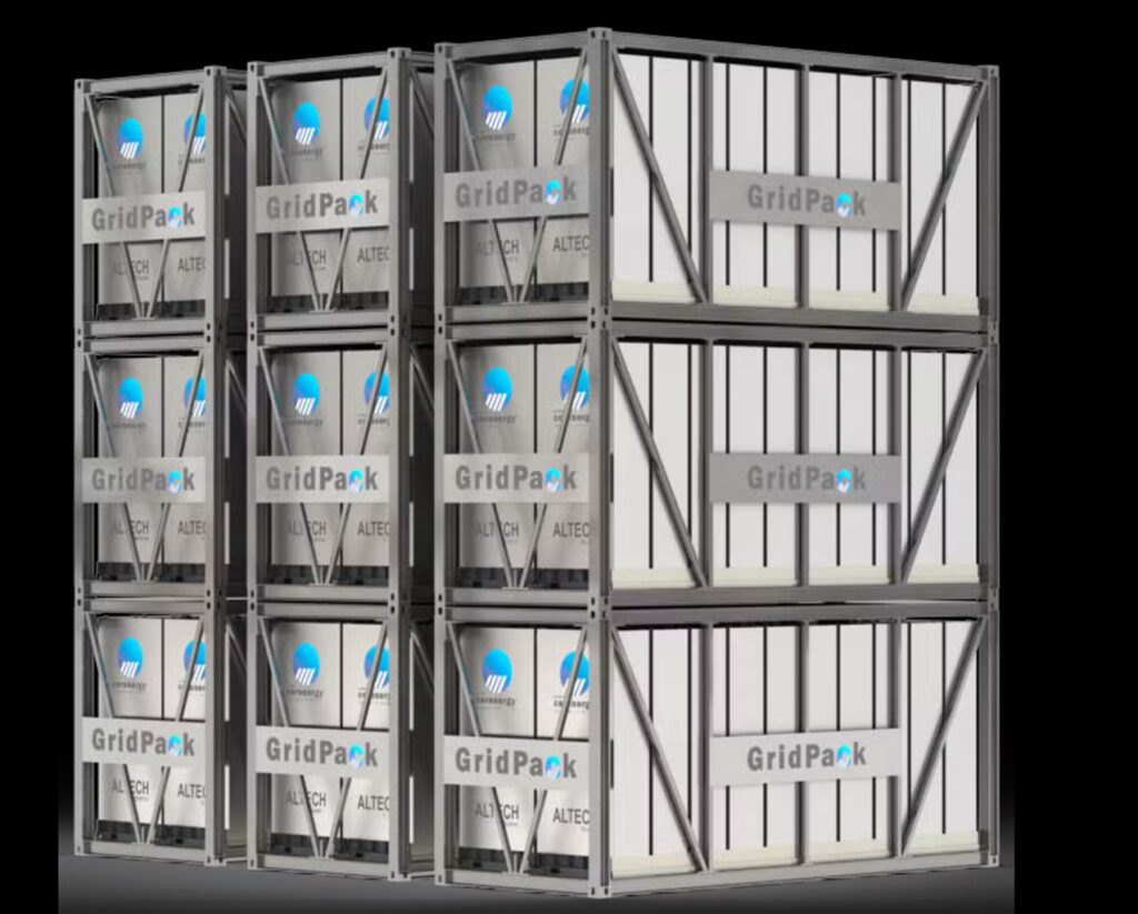 Altech GridPack. Image by Altech Batteries