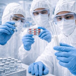Focused analysis in a sterile lab
