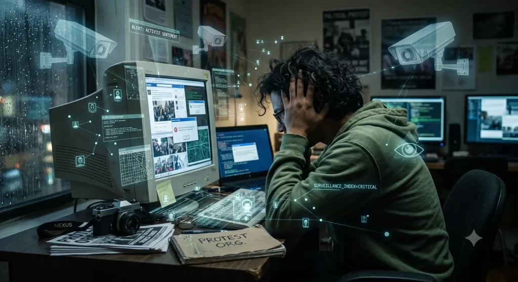 Digital Surveillance is Breaking Activist Mental Health Digital Surveillance is Breaking Activist Mental Health
